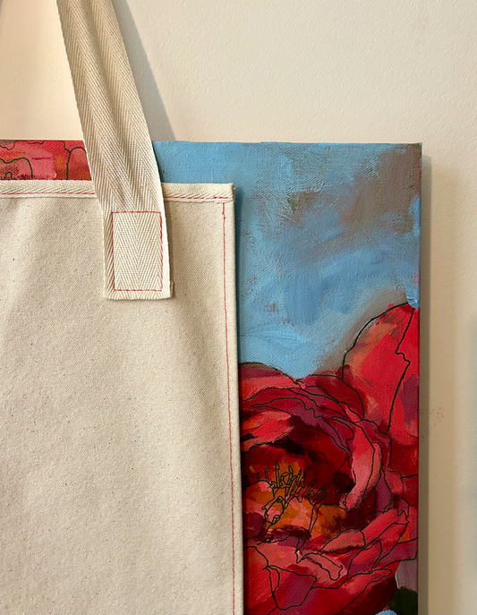 Small Open Tote (14")